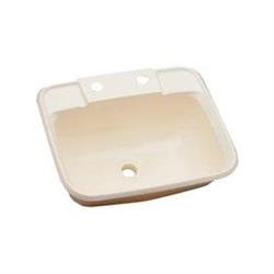 Rectangular ABS RV Sink – White, 14-3/4" x 12-1/4" - Used RV Parts