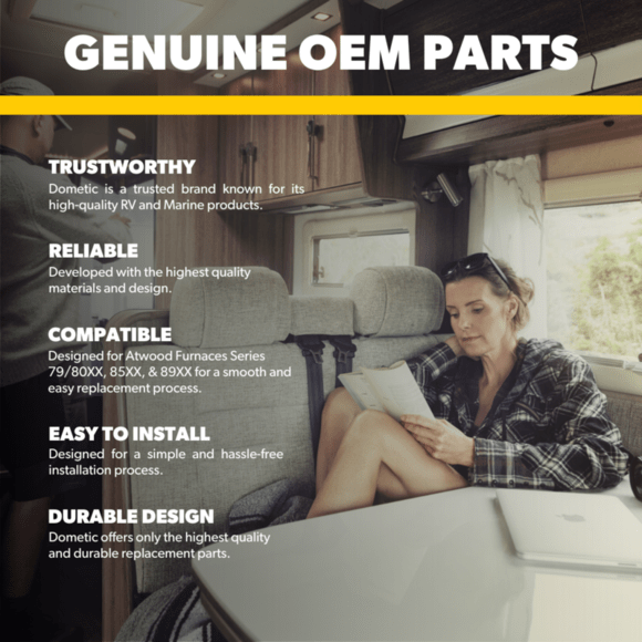 Atwood Furnace Ignition Control Circuit Board 31501 – 12V with Fan Control (DSI Furnaces) - Used RV Parts