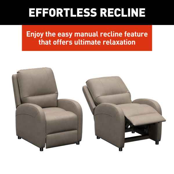 Thomas Payne Pushback Recliner – Driftwood Beige 2024044213