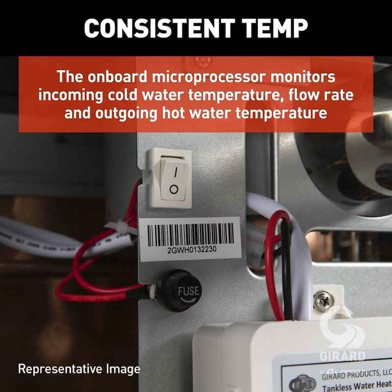 Girard 42,000 BTU LP Propane Tankless Hot Water Heater 2GWHAM