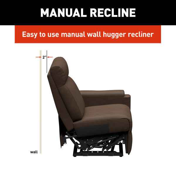 Thomas Payne Heritage Series Left-Hand Recliner – Satula Brown 2024044092