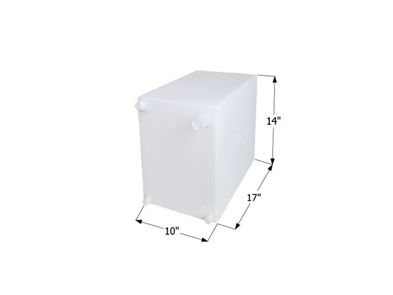 10 Gallon Fresh Water Tank 12728 – 17" W x 10" L x 14" H ICON