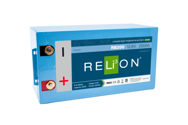 RELiON Legacy Series Lithium Battery RB200 Group 8D 12V 200Ah Marine Deep Cycle