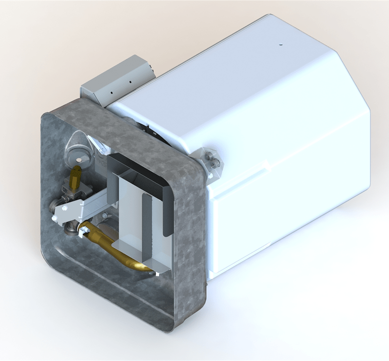 Suburban 4-Gallon SW4D Hot Water Heater Direct Spark Ignition 5135A - Used RV Parts