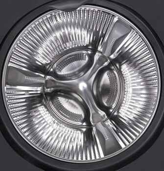 GE Spacemaker® 2.4 Cu. Ft. Front Load RV Washer – 14 Cycles, GFW148SSMWW