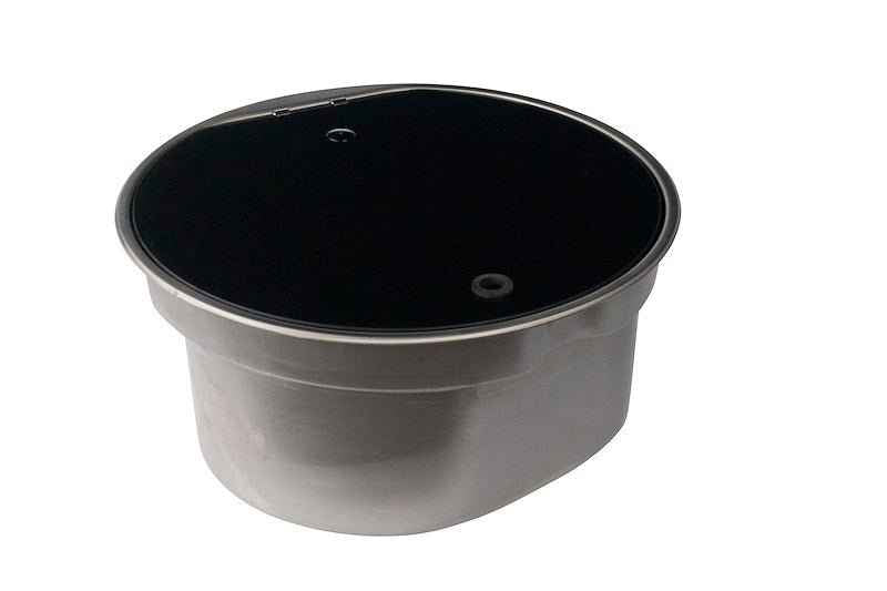 CAN SRL 16" Stainless Steel Countertop Sink with Fold-Down Spigot