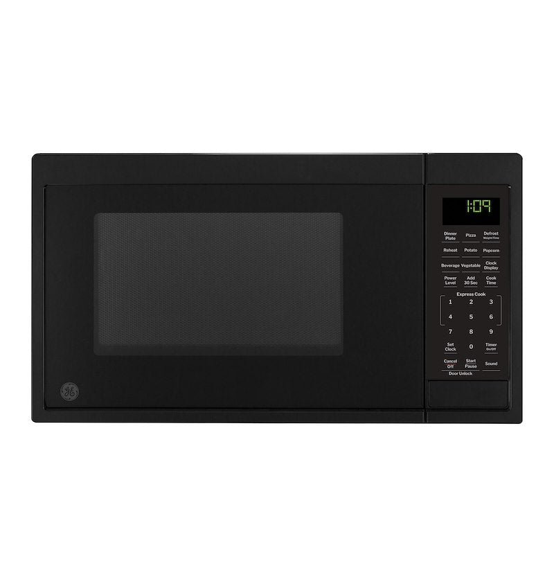 0.9 Cu. Ft. RV Microwave Oven – 900W, Touchpad, Black w/ Turntable & Child Lock