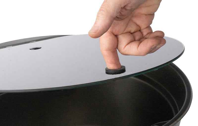 CAN SRL 16" Stainless Steel Countertop Sink with Fold-Down Spigot