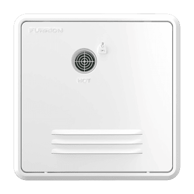Furrion Water Heater Access Door for Suburban 4/6 Gallon Models - White Steel - Used RV Parts