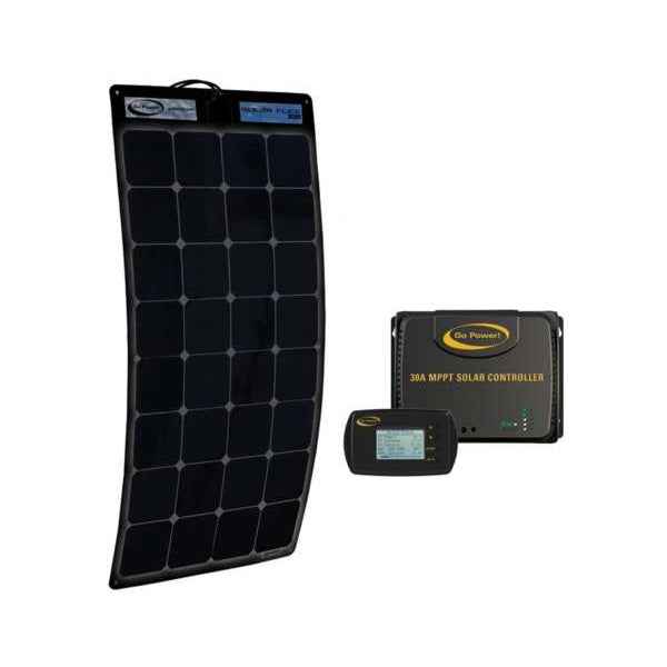 Go Power Eclipse 190W MPPT Flexible Solar Kit GP-ECLIPSE-FLEX-190 – 30A Controller