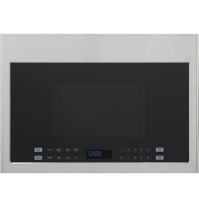 Haier 1.4 Cu. Ft. Microwave Oven – 1000W, Sensor Cook, Silver w/ LED Display & Turntable