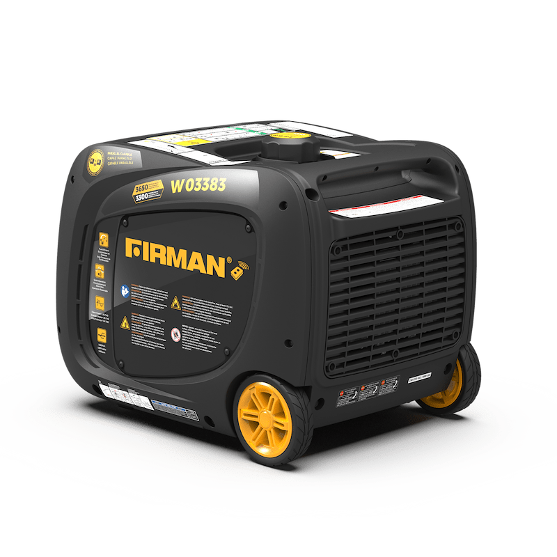 Whisper W03383 Inverter Generator - 3650W, Gasoline, Electric/Remote Start, Portable - Used RV Parts