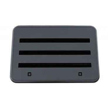 Norcold 620505BK Fridge Side Vent Black – 6-3/16" x 17-13/16"
