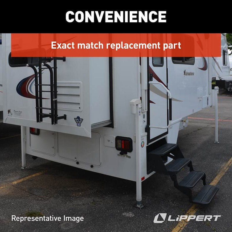 HappiJac Camper Jack Bracket – 16" Z Mounting Bracket, Zinc Plated Steel (Single) - Used RV Parts