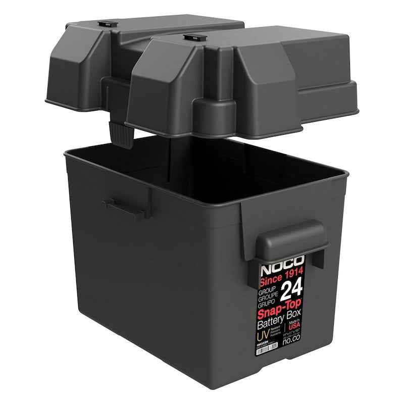 Group 24 Snap-Top Battery Box Vented – NOCO BG24 (HM300BKS)