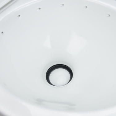 Dometic 310 Series RV Toilet – White, Pedal Flush, 360° Vortex Flush 302310081 - Used RV Parts