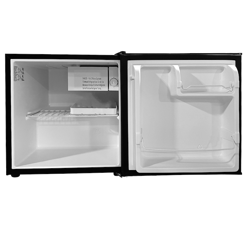 Everchill 1.7 Cu Ft Portable RV Refrigerator with Freezer, Reversible Door, 12V