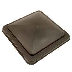 Heng's Manual Roof Vent – 14" x 14", Smoke Lid, Galvanized Metal Base, Screen - Used RV Parts