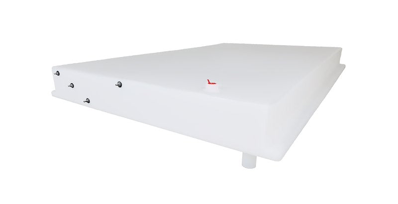 Réservoir d'eau douce de 26 gallons - Blanc - 51 po (l) x 32 po (L) x 4-1/2 po (H)
