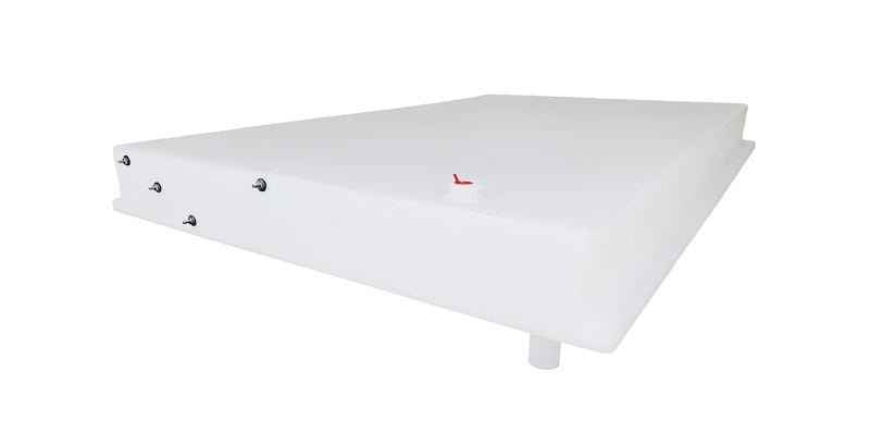 26 Gallon Fresh Water Tank - White - 51" (W) x 32" (L) x 4-1/2" (H)