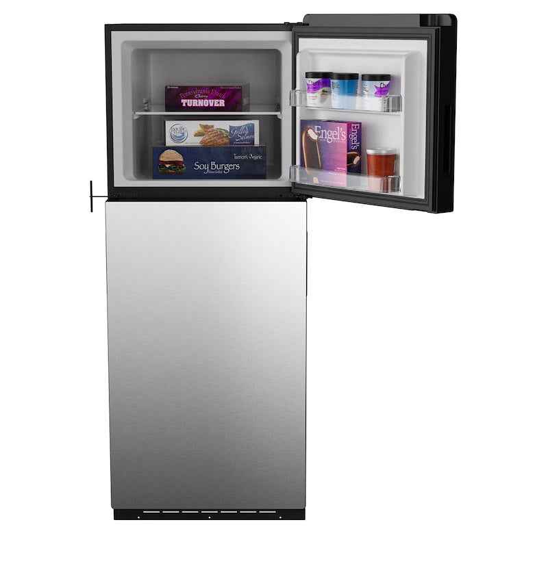 GE Profile 9.8 Cu. Ft. 12V DC Refrigerator – Stainless Steel PPV10R5YRSS