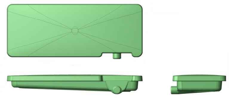 44.5 Gallon Waste Holding Tank VB24637HRC – 63" L x 24" W x 7" H