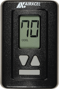 Bluetooth Wall Thermostat – Heat Control, 12V DC, Digital LCD Display, FCC Certified, RV