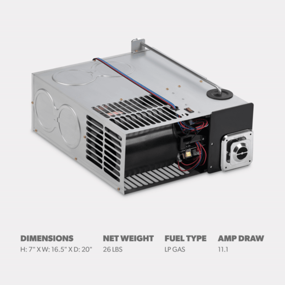 Dometic Propane RV Furnace – DFMDH35121, 35,000 BTU, Bottom Discharge