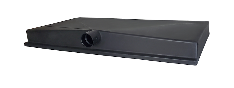 ICON 14429 Waste Holding Tank 32 Gallon 54.25 x 28.25 x 6.63 Inch RV Black & Gray