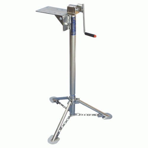 Heavy-Duty Tripod Camper Jack Set – 2000 lb Capacity, Zinc-Plated Steel (Set of 4)
