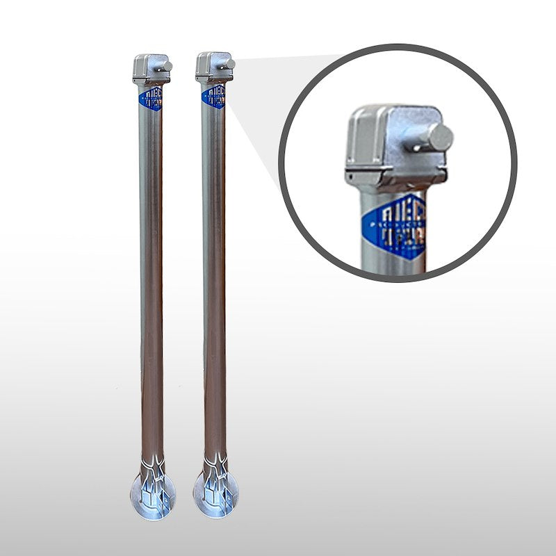 Heavy-Duty Camper Stabilizer Jacks – 2000 lb Capacity, 36" Lift, Steel (Set of 2)