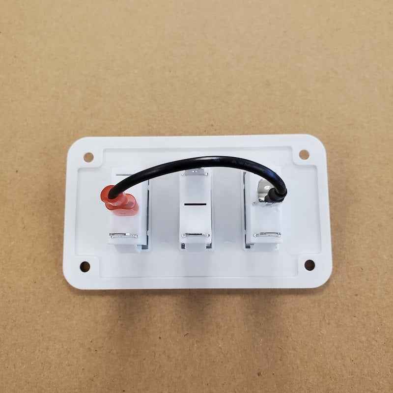 GE Water Heater Power Switch PMCSRS – For Dual Fuel Toggle Control, White