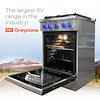Greystone 24-Inch Propane Range with Built-In Oven – 4 Burners, Electronic Ignition
