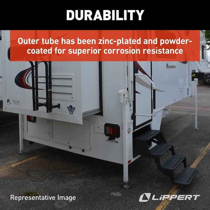 HappiJac Manual Camper Jack – 2200 lb Capacity, 34.5" Lift - 736514