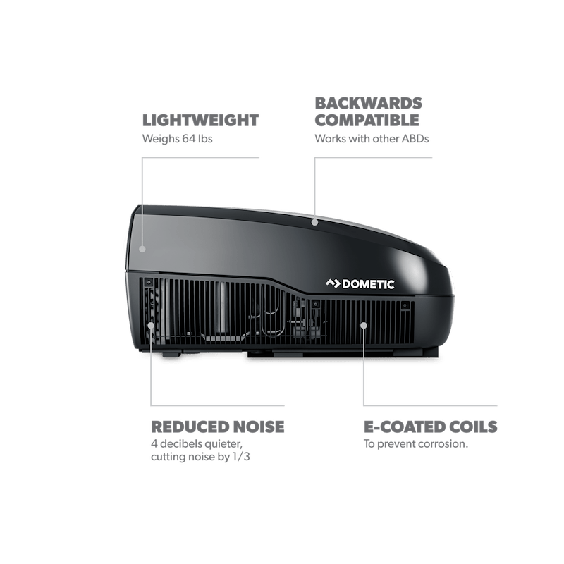 Dometic FreshJet 3 15000 BTU RV Air Conditioner – FJX3573MBKAS