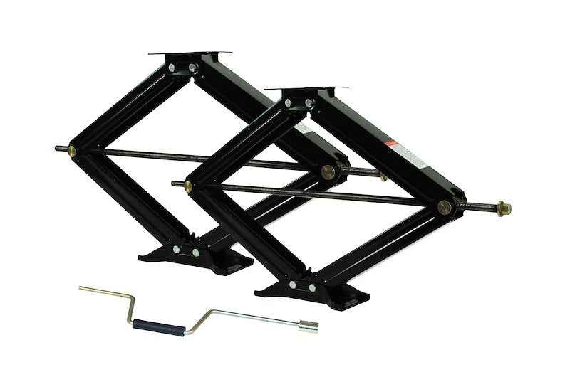 Ultra 30 RV Scissor Stabilizer Jacks – 6500 lb Capacity, Bolt-On (Set of 2)