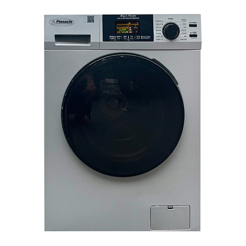 15 lb Silver Washer Dryer Combo – Vented/Condensing, 110V
