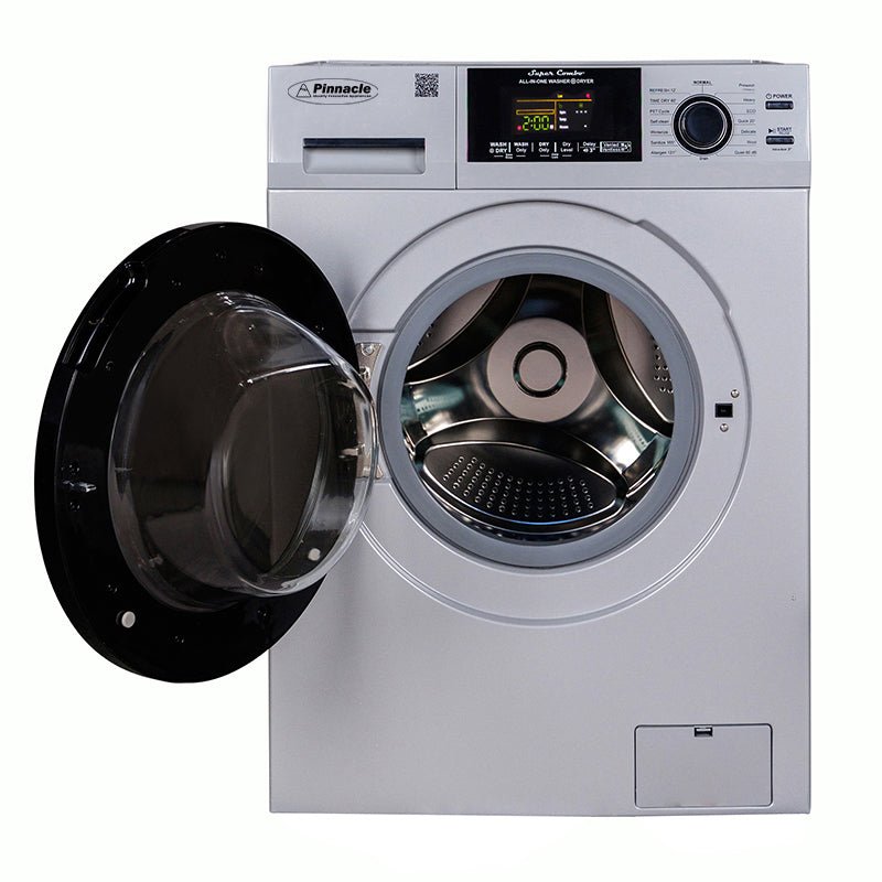 15 lb Silver Washer Dryer Combo – Vented/Condensing, 110V 22-4600 L S - Used RV Parts