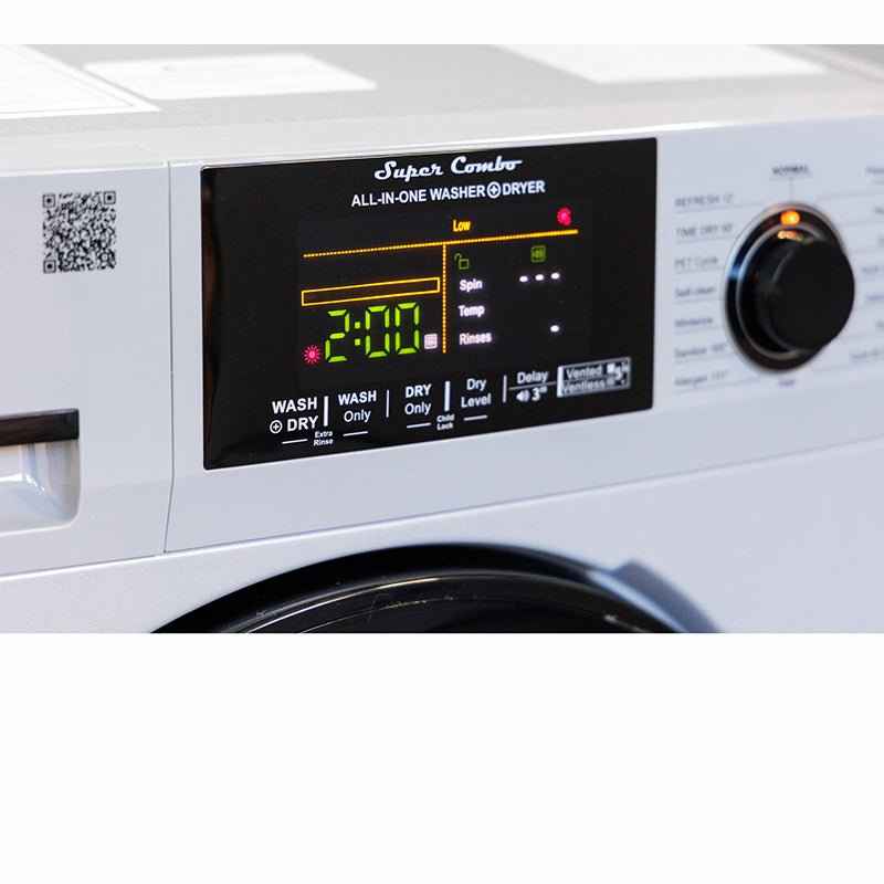 15 lb Silver Washer Dryer Combo – Vented/Condensing, 110V 22-4600 L S