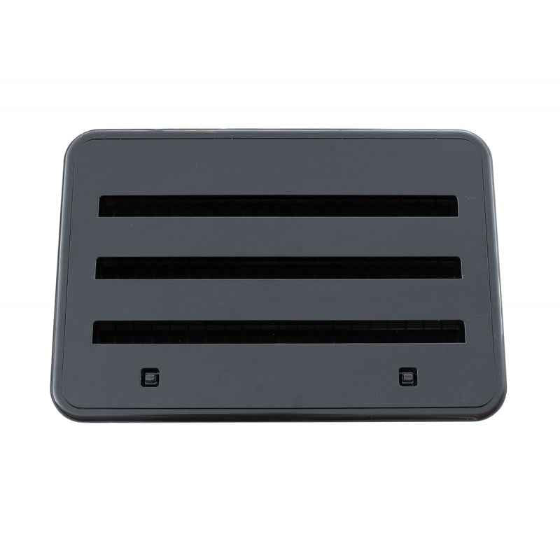 Norcold 621156BK Fridge Side Vent Black – 21-1/2" x 13-3/4"