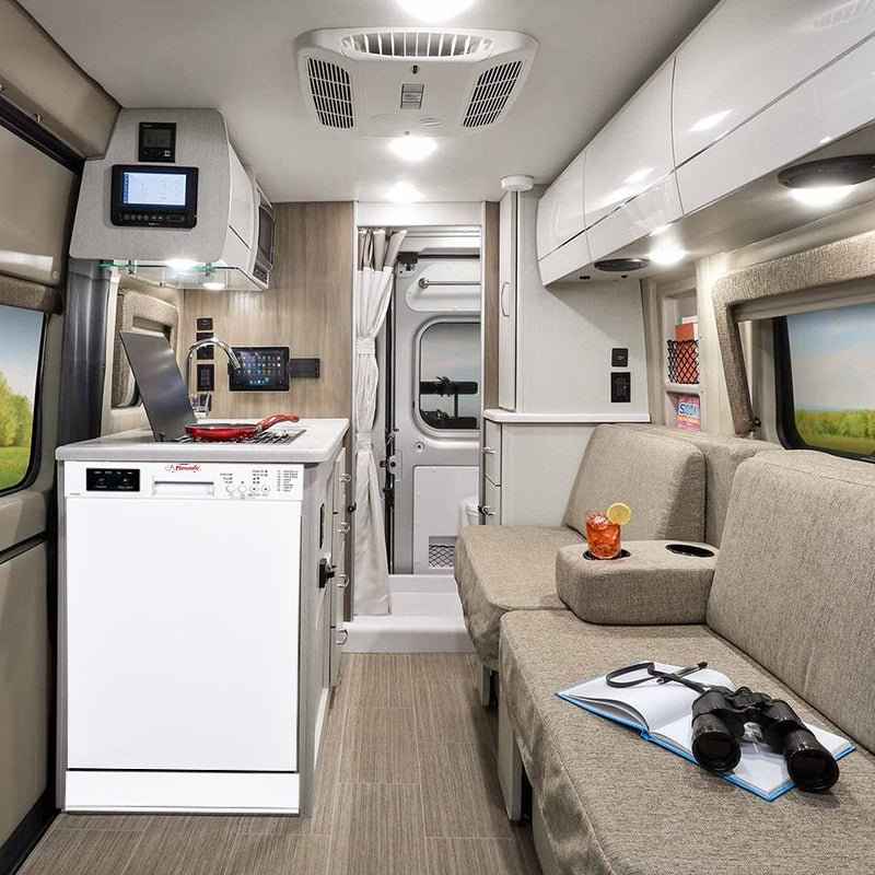 Pinnacle Built-In RV Dishwasher – 10 Place Settings, 8 Wash Cycles, WB 1840