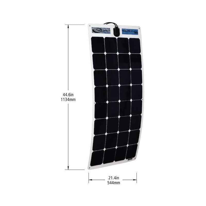 Go Power Solar Flex 110W Expansion Kit GP-FLEX-110E – Flexible Monocrystalline