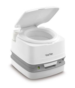 Thetford Porta Potti 365 Portable RV Toilet – White/Gray 92820 - Used RV Parts