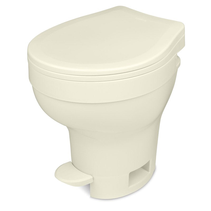 Thetford Aqua-Magic VI High Profile RV Toilet – Pedal Flush, Parchment 31836 - Used RV Parts
