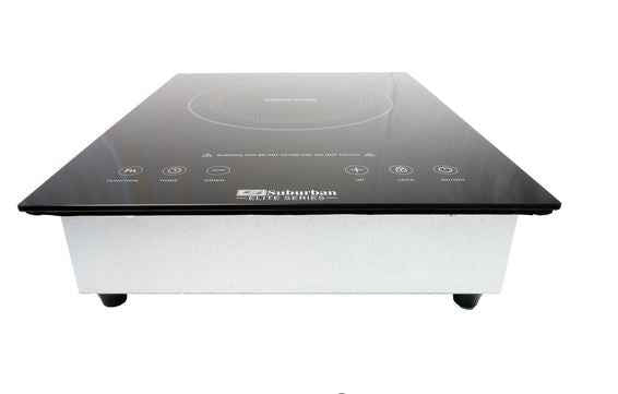 Invision 3308A Induction Cooktop SIA-1001 Single Burner 1800W – 11.8" Black Glass