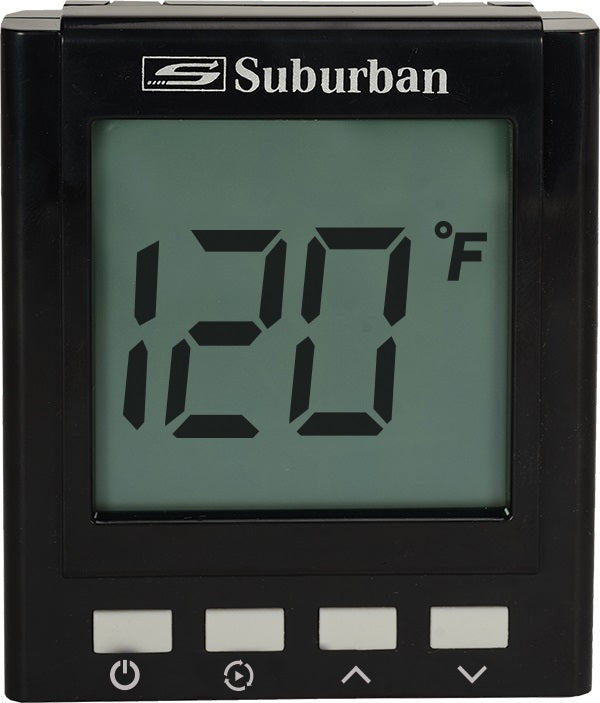Contrôleur de température pour chauffe-eau Suburban On-Demand RV 162292 – Noir