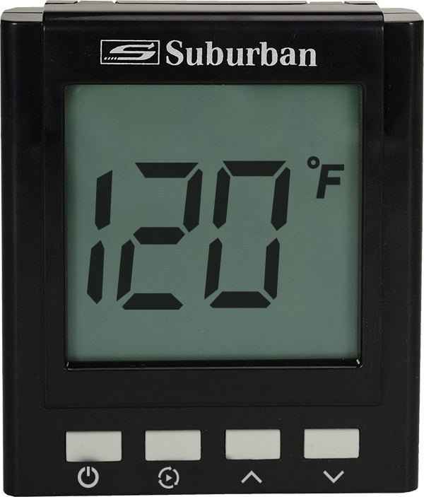 Suburban On-Demand RV Water Heater Temperature Controller 162292 – Black