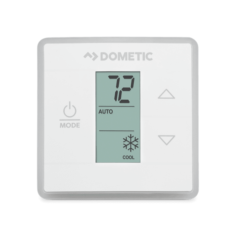 Dometic CT Single Zone Thermostat – 12V DC, Programmable for AC/Furnace/Heat Pump