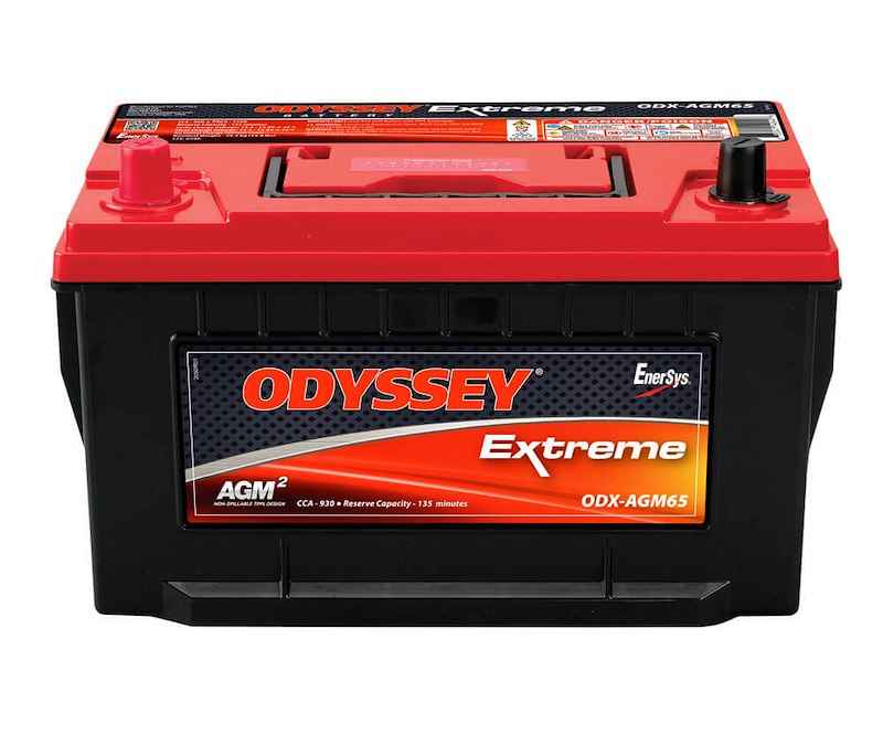 Odyssey AGM Starting Battery ODX-AGM65 Group 65 12V 950 CCA