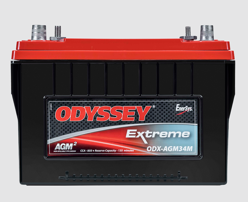 Odyssey AGM Deep Cycle Battery ODX-AGM34M Group 34M 12V 880 CCA Marine